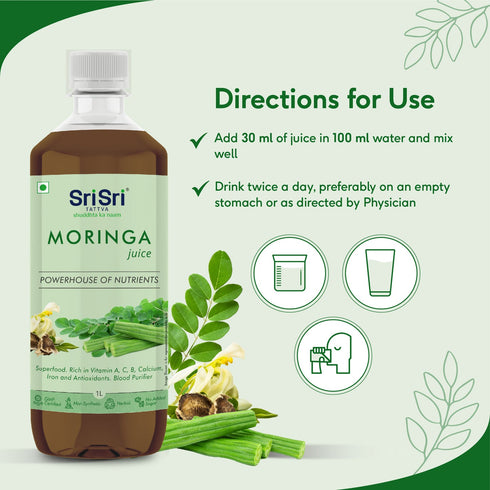 Sri sri tattva moringa juice